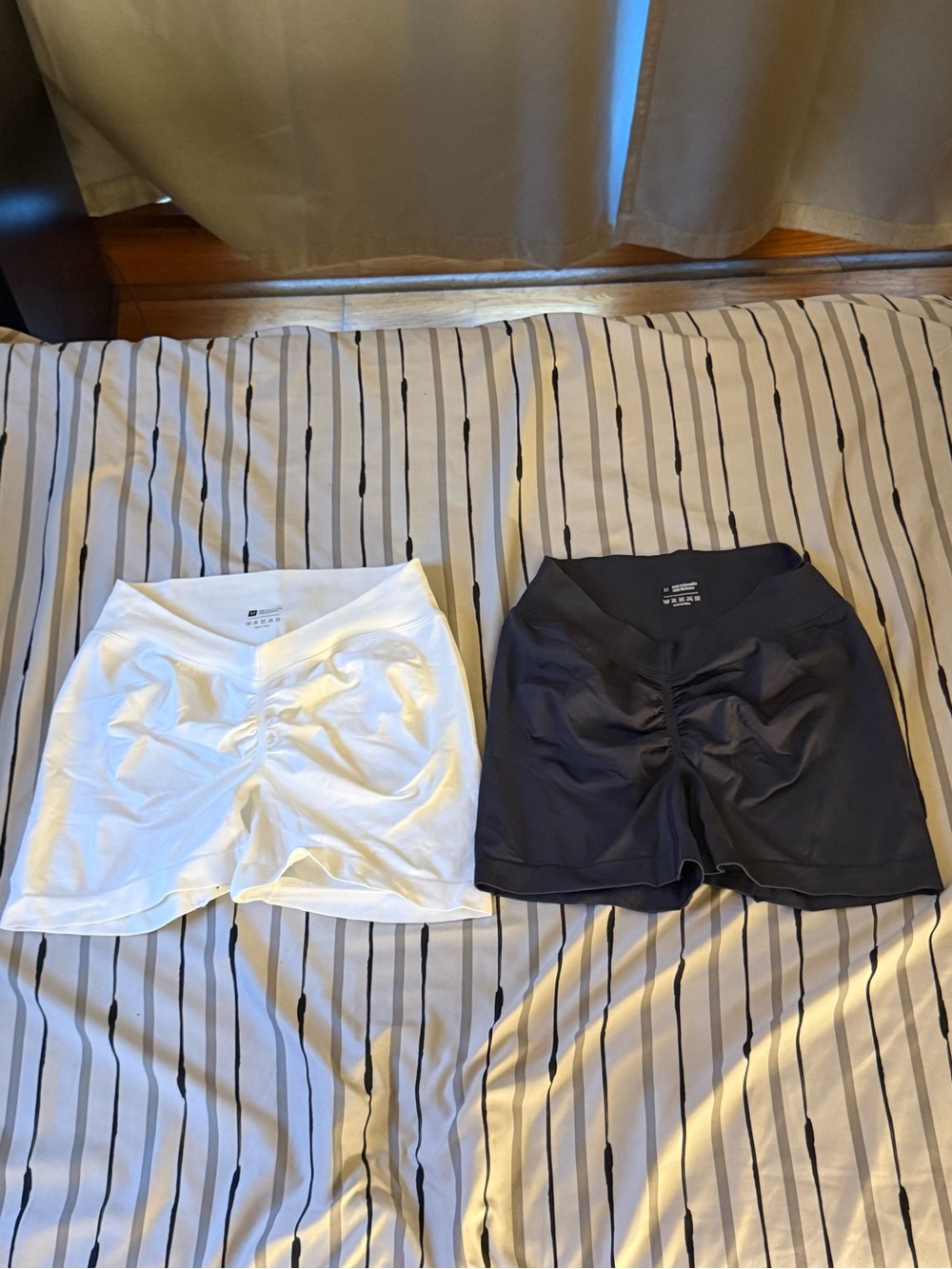 Women's Ruched Front Active Shorts